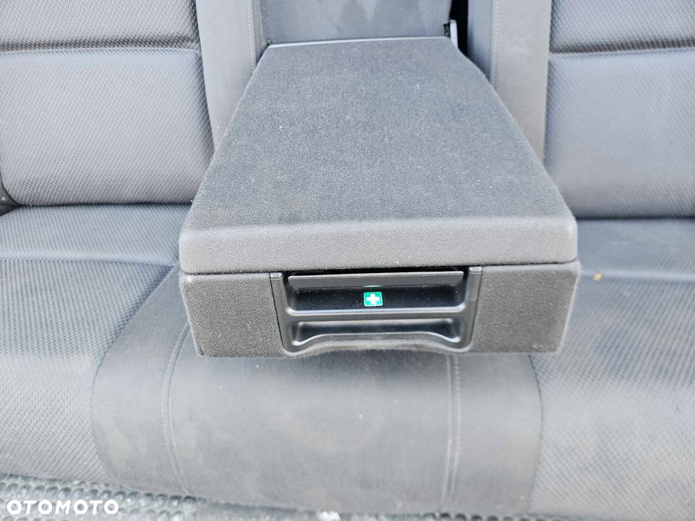 Fotele Fotel Kanapa Składana Welur Czarny Soul Podłokietnik Audi A4 B6 B7 Sedan Kombi Komplet - 29