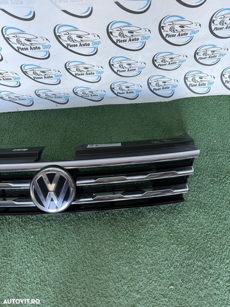 Grila originala centrala radiator vw volkswagen Tiguan dupa 2016 - 3