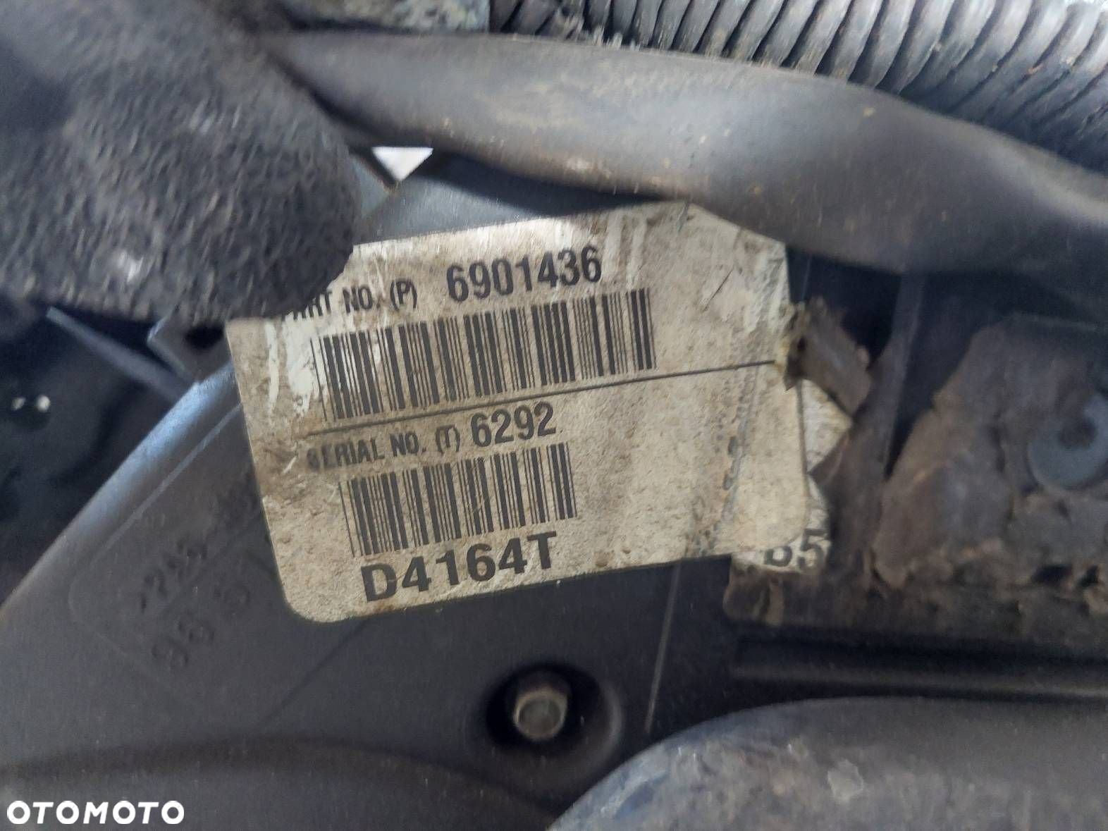 SILNIK DIESEL + POMPA WTRYSKI TURBO VOLVO S40 II V50 I 1.6 D D4164T - 6