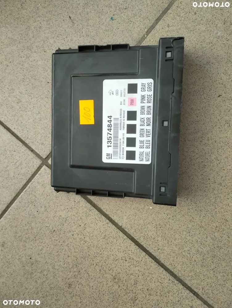 MODUL KOMFORTU OPEL INSIGNIA 2.O CDTI 13574844