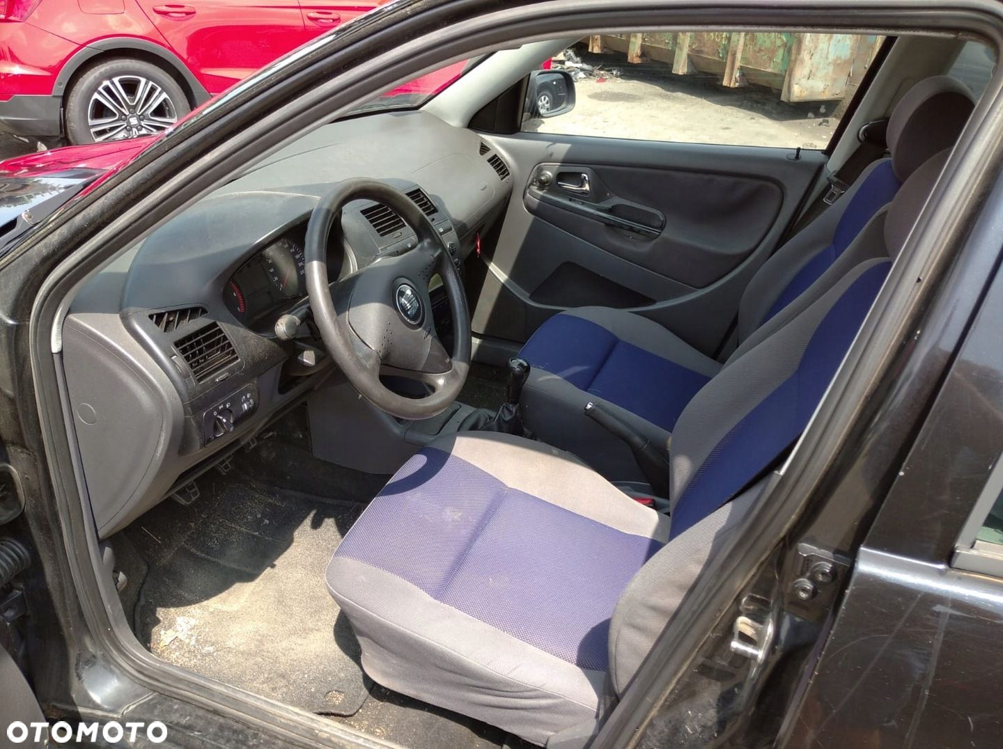 SEAT IBIZA II 2 6K1 FL LIFT 99-02 CORDOBA BŁOTNIK PRAWY PRZÓD CZARNY LC9Z - 8