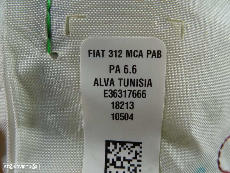 Airbag De Passageiro Abarth 500 / 595 / 695 (312_)  632123600E / 52002 - 7