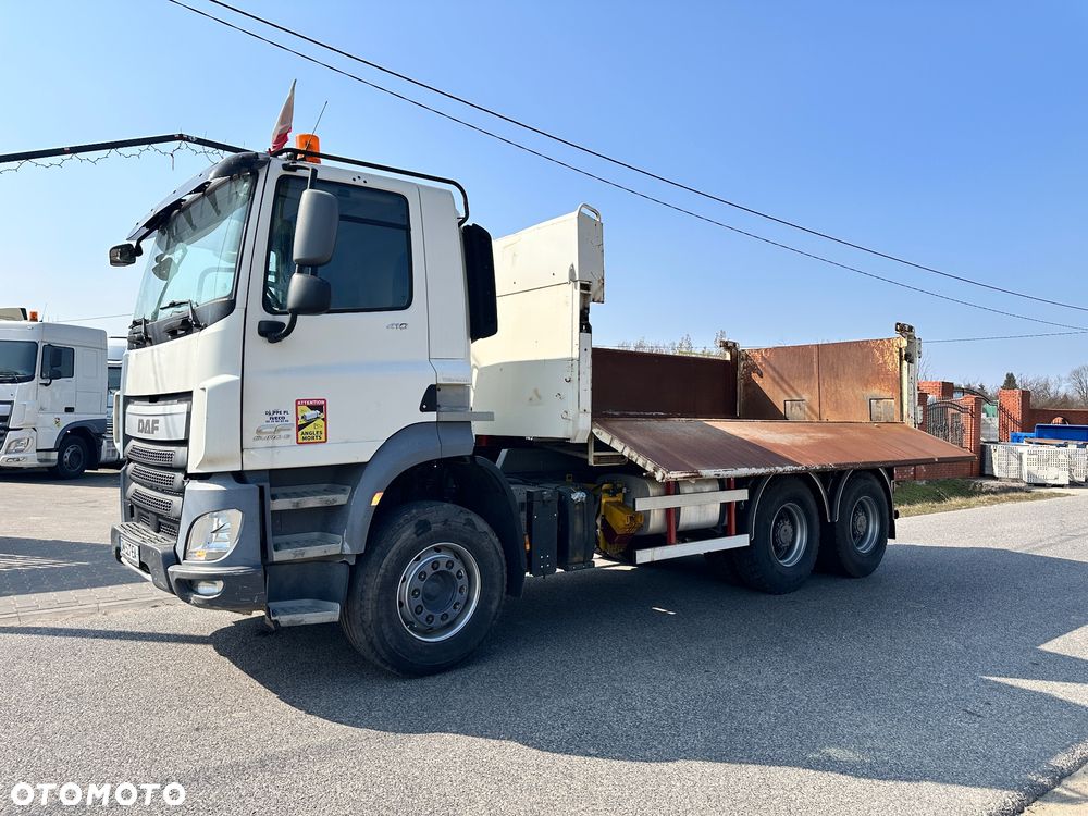 DAF CF 410 Euro 6 6x4 Wywrotka 5,20 m Blokady BORDMATIC Klapo-drzwi - 8