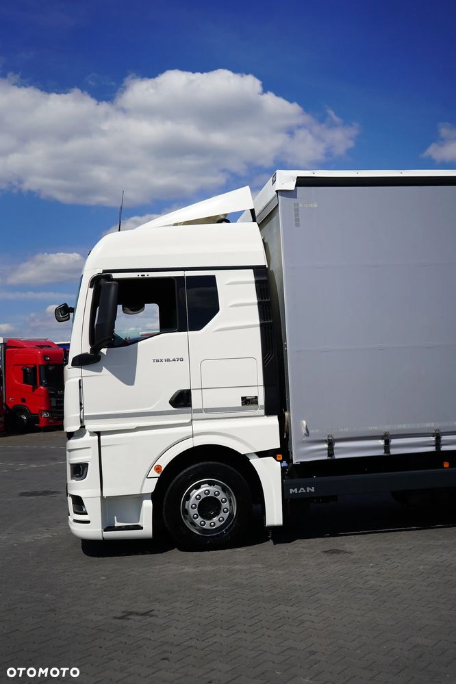 MAN TGX / 18.470 / FIRANKA / E 6 / GM / 19 PALET / RETARDER / ŁAD. 7 615 KG - 31