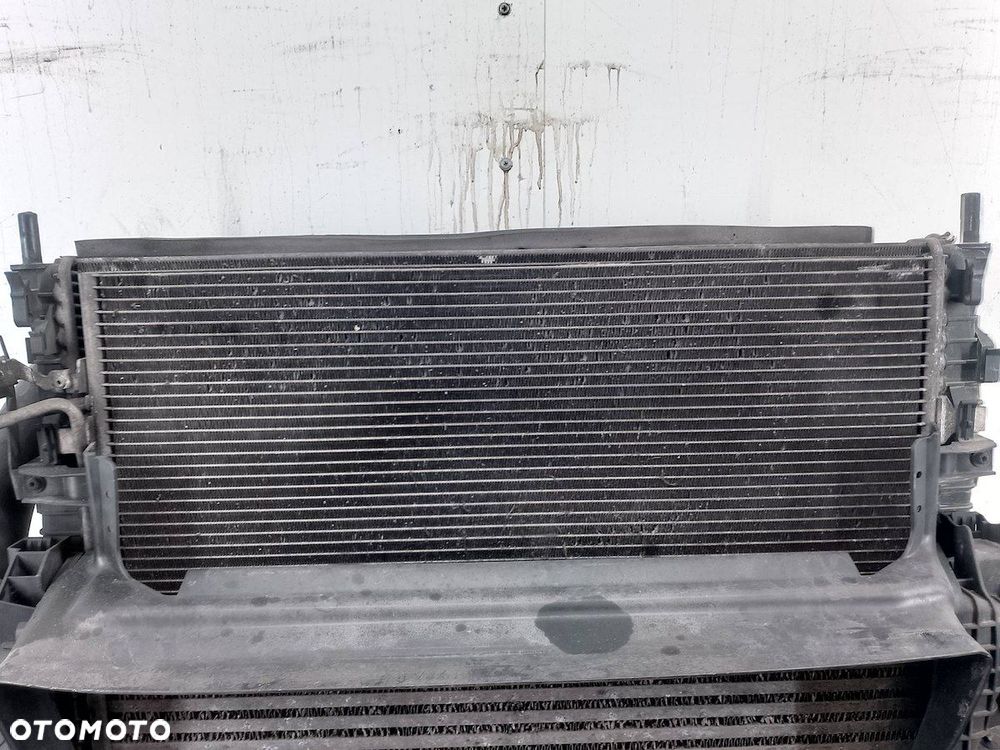 ZESTAW CHŁODNIC WODA KLIMA INTELCOOLER WENTYLATOR VOLVO V50 4N5H-19710-BD - 11