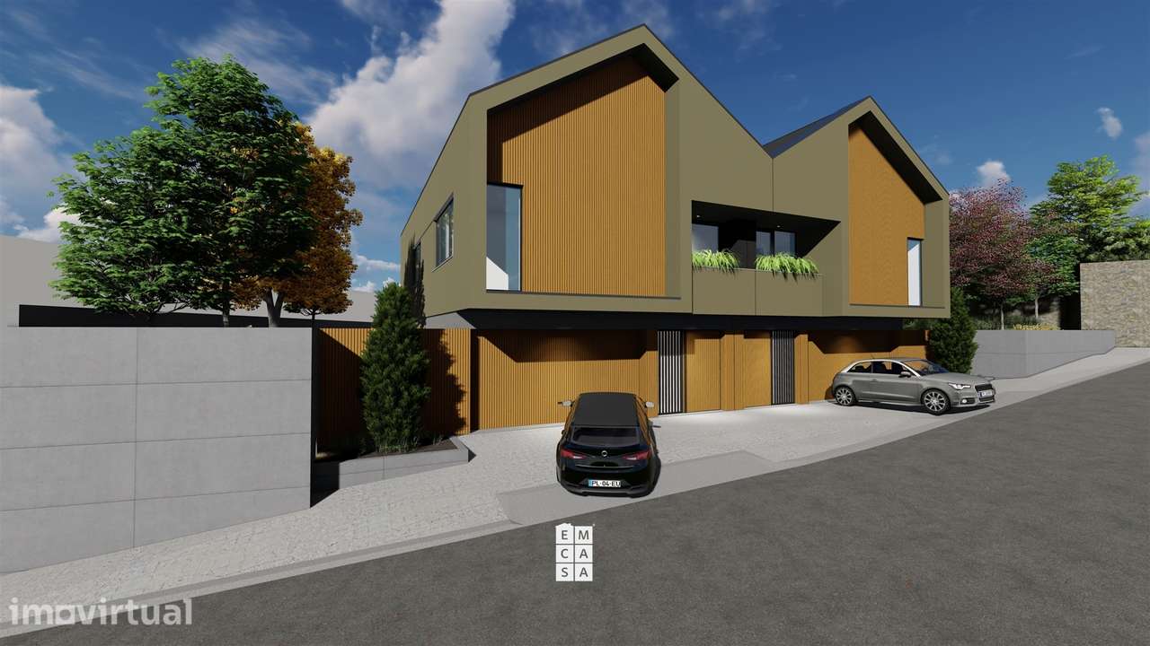 Moradia Geminada T3 Venda em Oliveira de Azeméis, Santiago de Riba-Ul, - Grande imagem: 2/56