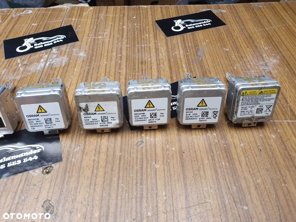 Zarnik Zarowka Zarowki Xenon D3S D1S 35W PHILIPS OSRAM Audi A4 A5 A6 Q5 VW - 5