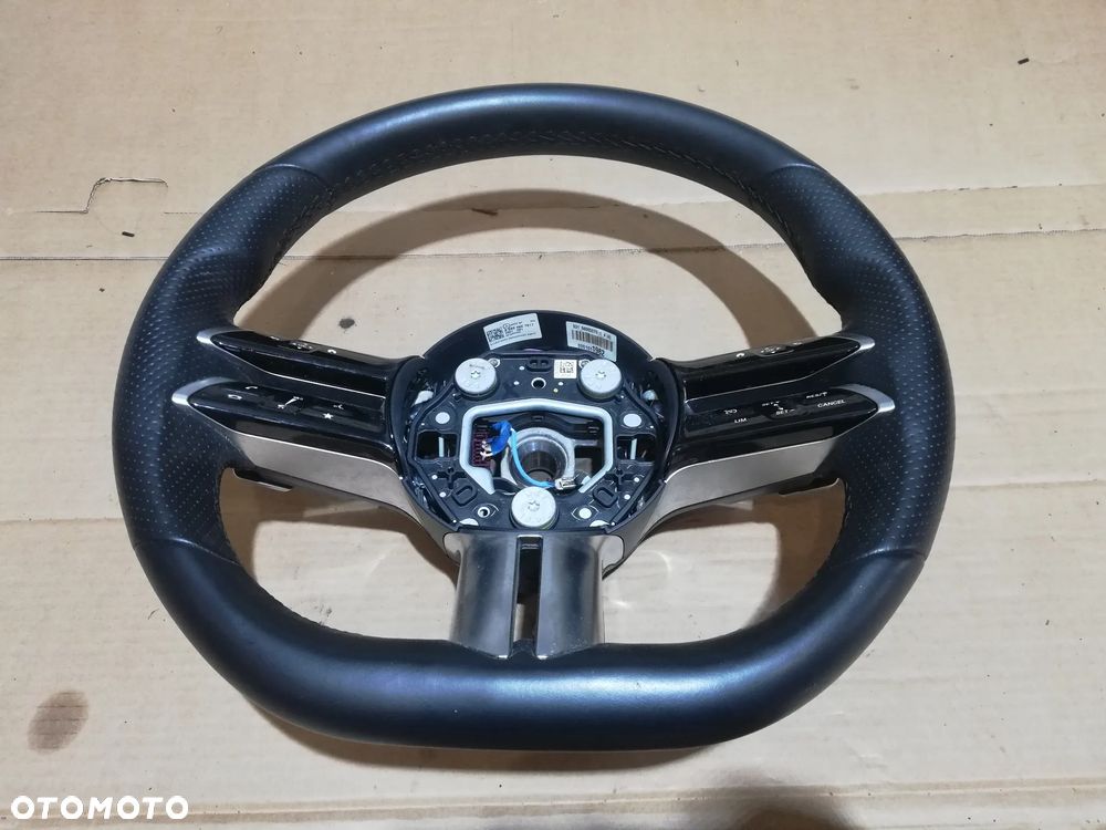 MERCEDES W223 W206 W213 KIEROWNICA AMG SKÓRA A0004607817 - 1