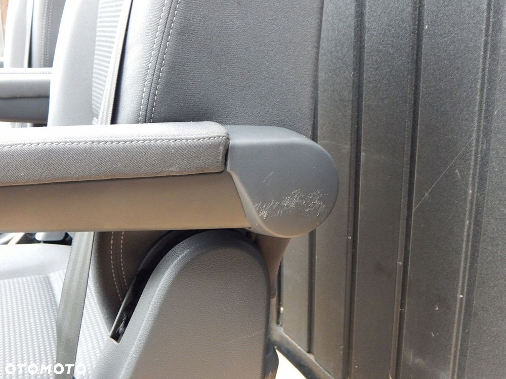 vw t5 lift t6 t6.1 multivan fotel nieobrotowy tył ii rząd team komplet - 6