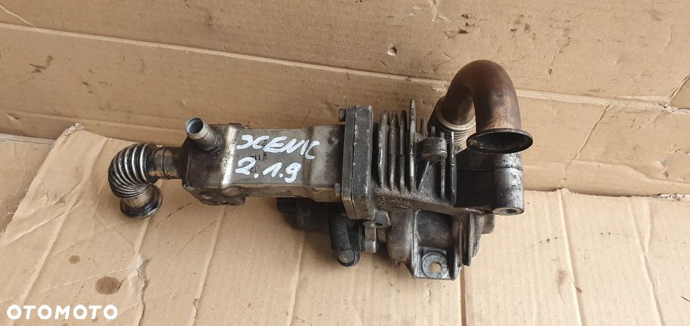 Chłodniczka spalin zawór EGR Renault Scenic 2 1.9 DCI 8200171191D - 3
