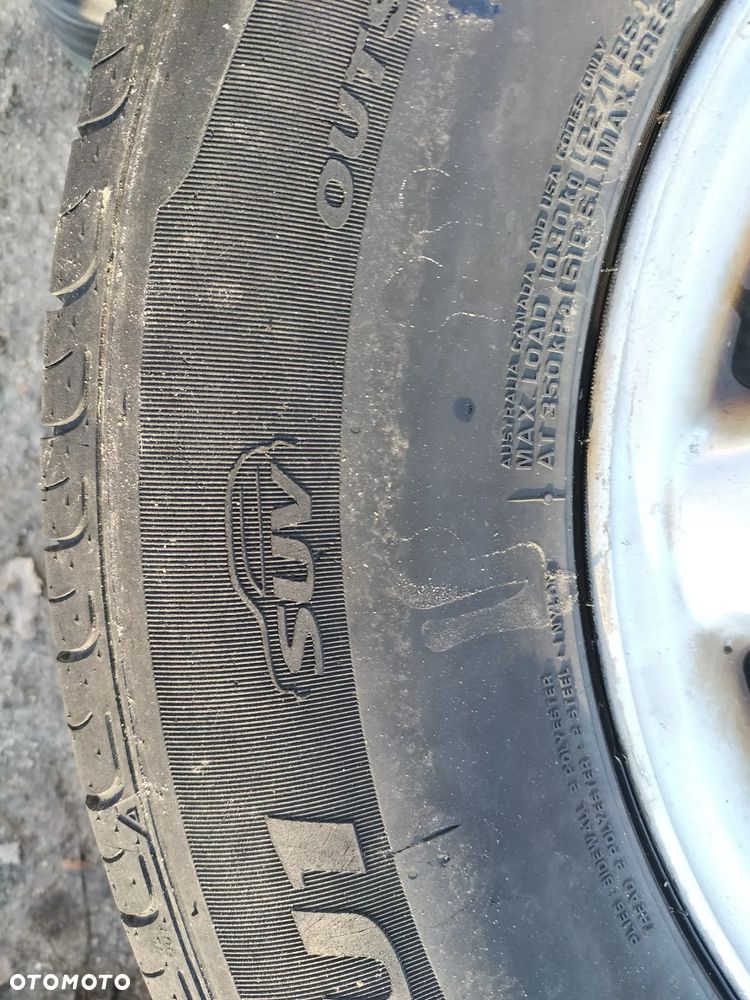 KOŁA FELGI OPONY R16 MERCEDES ML W163 255/65/16 - 5