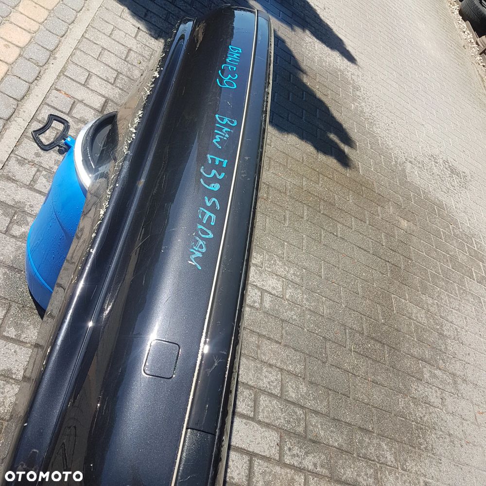 zderzak tył tylny spoiler nakładka ślizg osłona wydechu bmw 3 e46 e36 bmw 5 e39 oryginał - 23