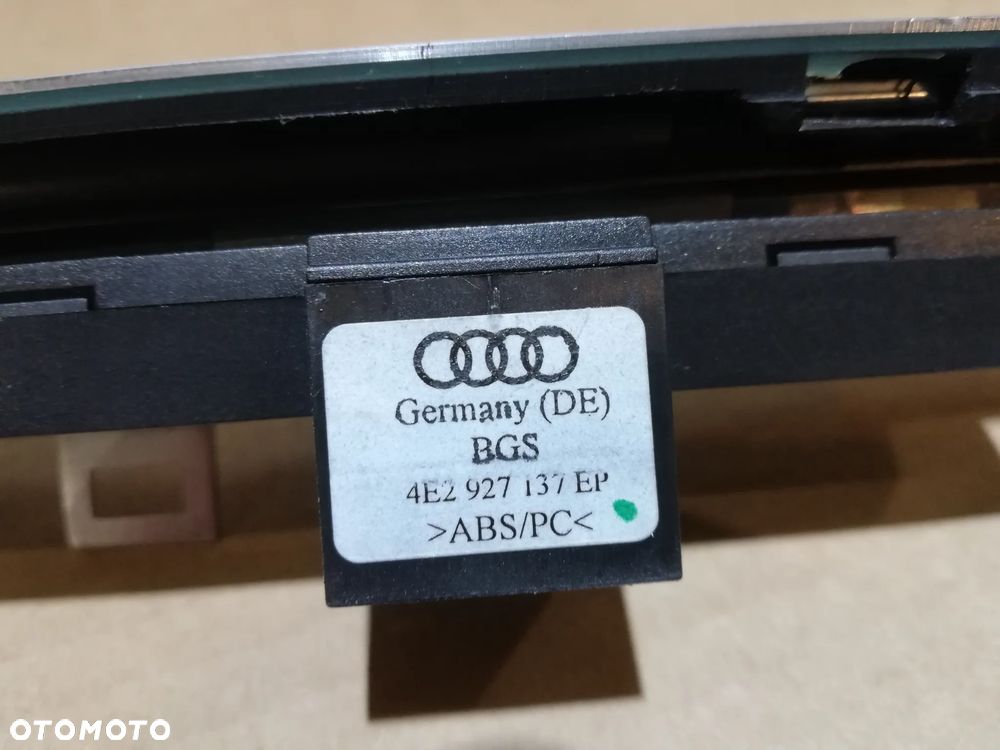 Audi A8 S8 D3 4E 2008 Zestaw przełączników i przycisków - 3