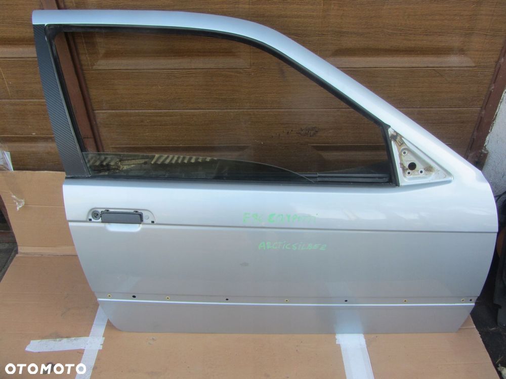 bmw 3 e36 compact drzwi prawe arktissilber - 1