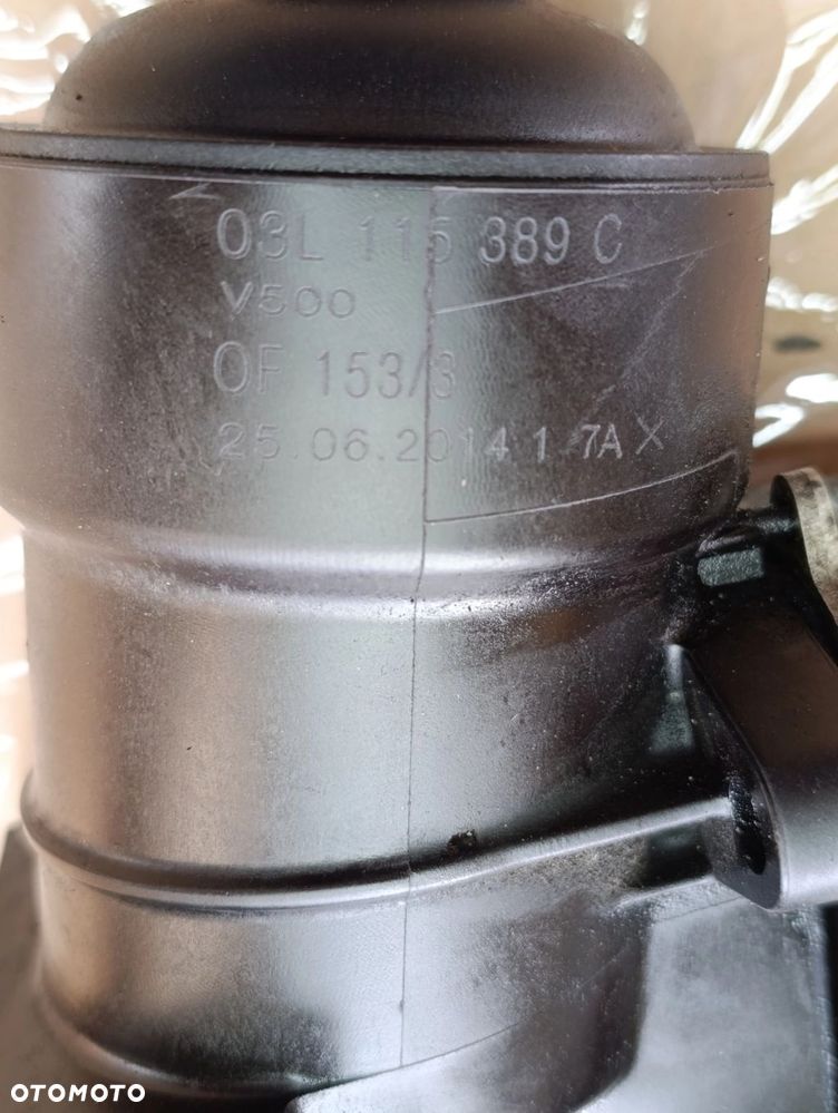 Altea chłodniczka oleju obudowa filtra paliwa 1,6TDI Altea XL Toledo VW Audi Skoda Seat 03L 115 389 C - 2