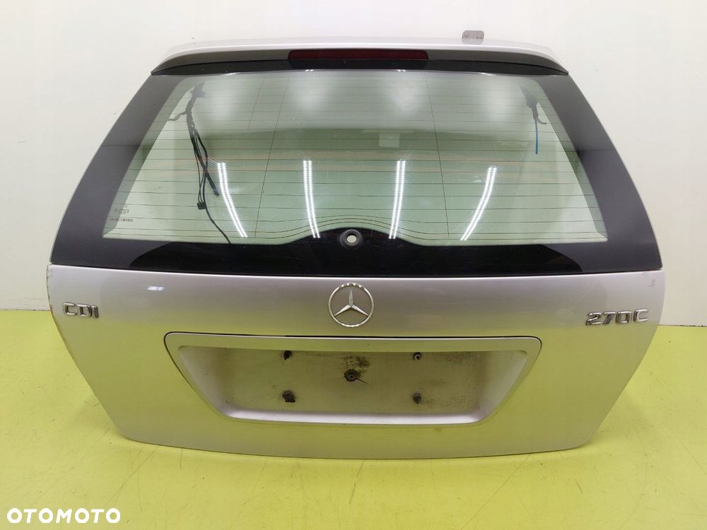 Klapa tył tylna BAGAŻNIKA Mercedes C-klasa W203 2000-2007 KOMBI 744 SREBRNY - 1