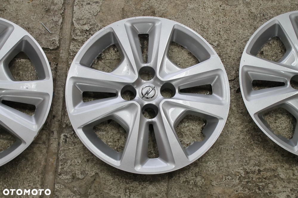 Kołpak Opel OE 13380644 Oryginalne 15" srebrny - 3