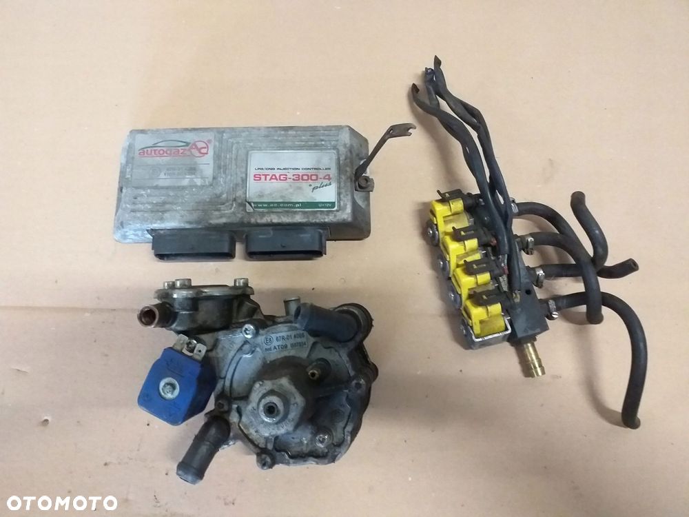 instalacja gazowa STAG 300-4 parownik sterownik - 1