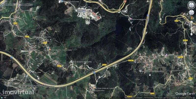 Terreno rústico (souto) em Moçães, Torgueda – 1160 m² - Grande imagem: 2/6