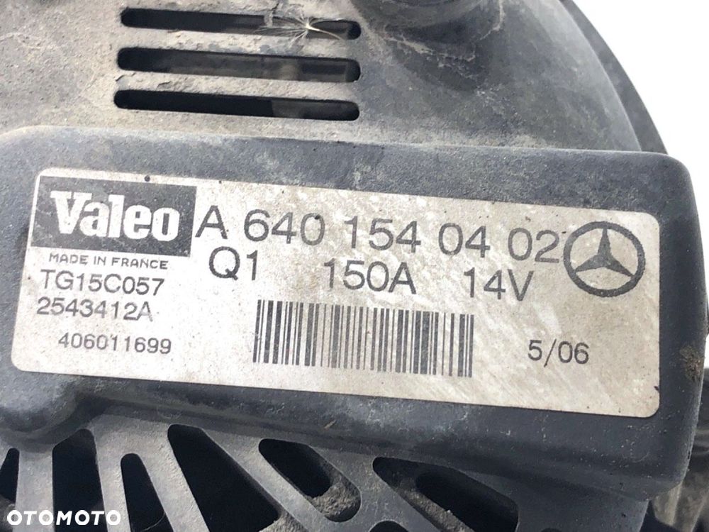 ALTERNATOR - 251.00 PLN - MERCEDES-BENZ KLASA B Sports Tourer (W245) 2005 - 2011 B 180 CDI (245.207) - 5