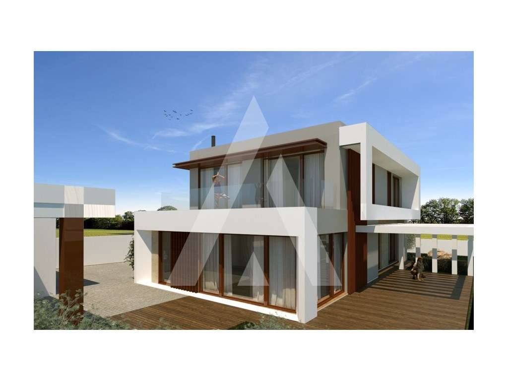 Moradia T4 de arquitetura moderna em projeto, a poucos minutos do c... - Grande imagem: 2/9