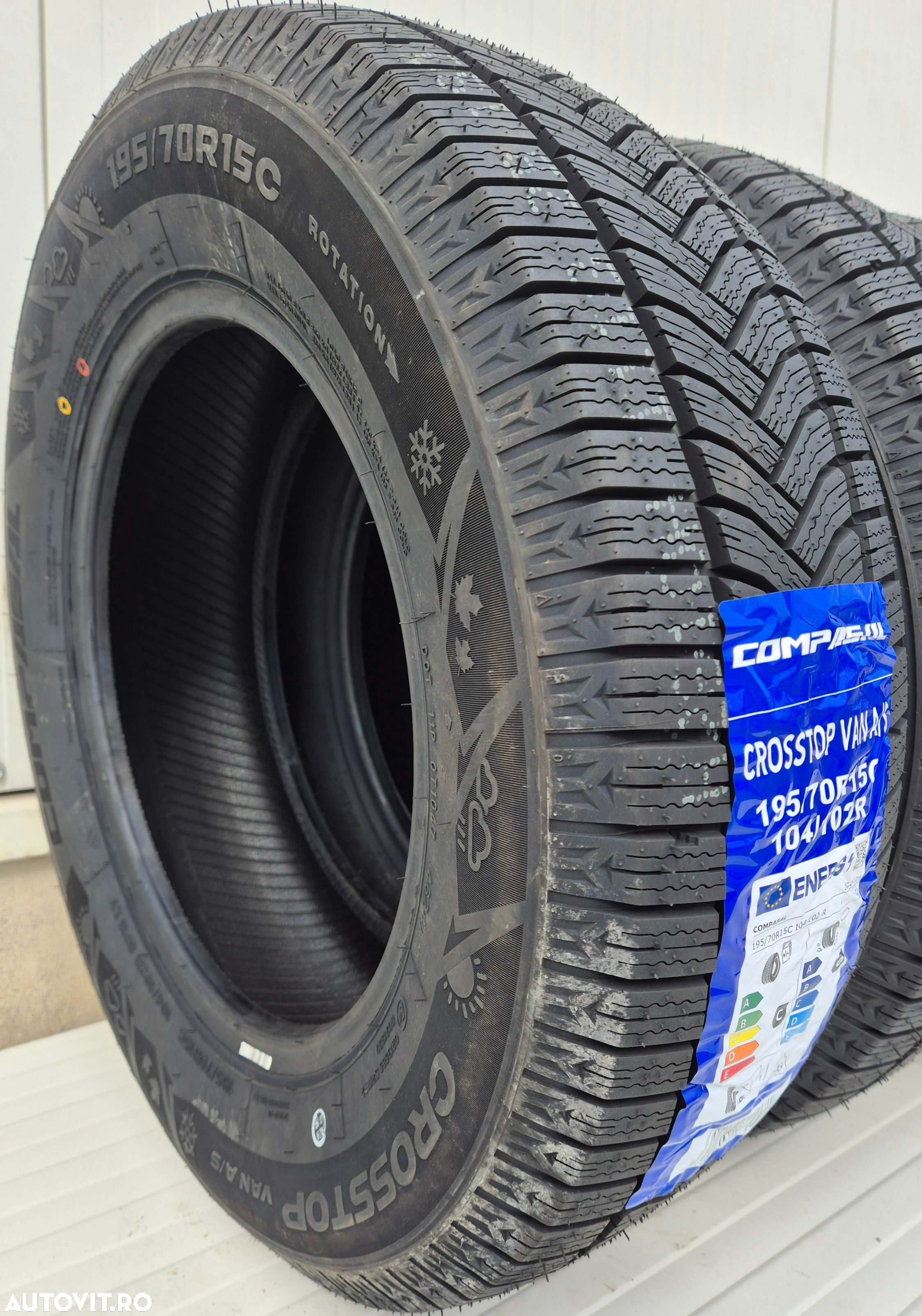PROMO 195/70 R15C, 104R, COMPASAL CrosstopVan A/S, Anvelope mixte M+S - 3