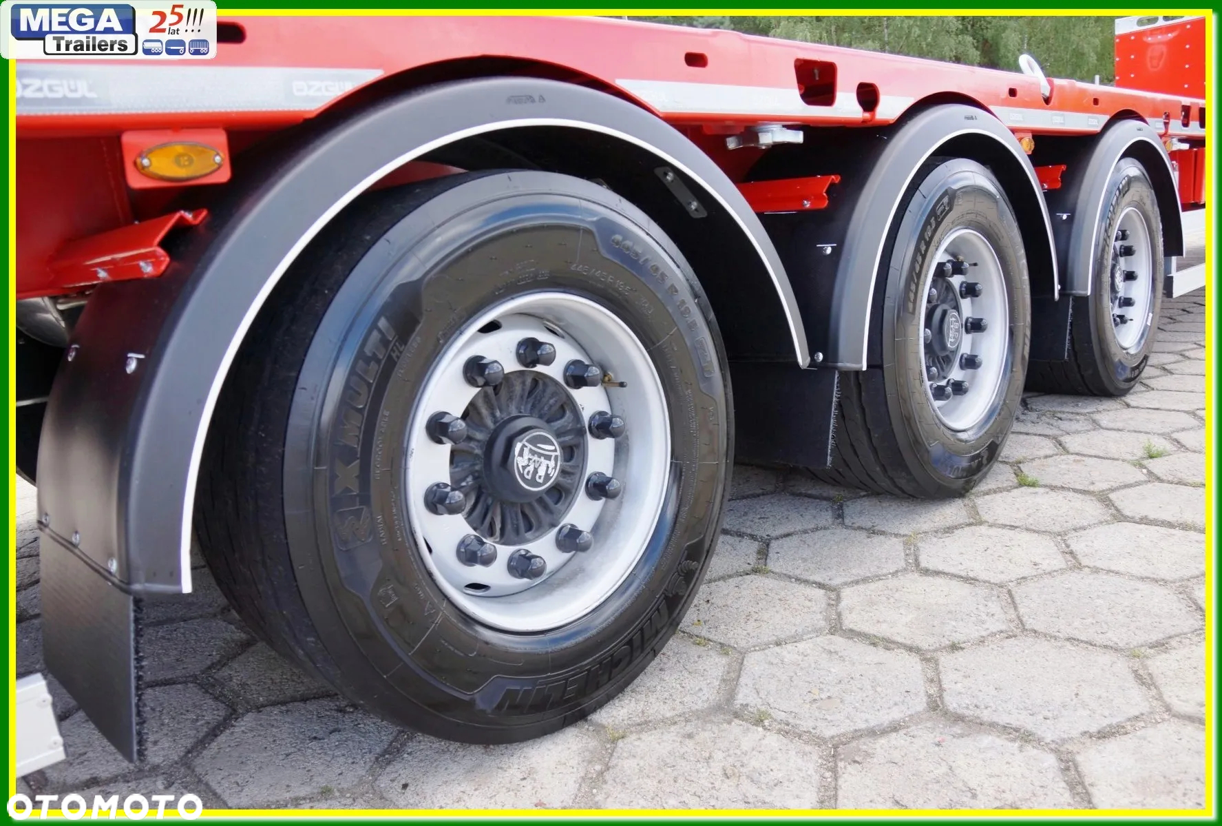 Inny PLATFORMA Mega osie 19,5 BPW, full ADR EX3 UNIWERSALNA !!! - 34