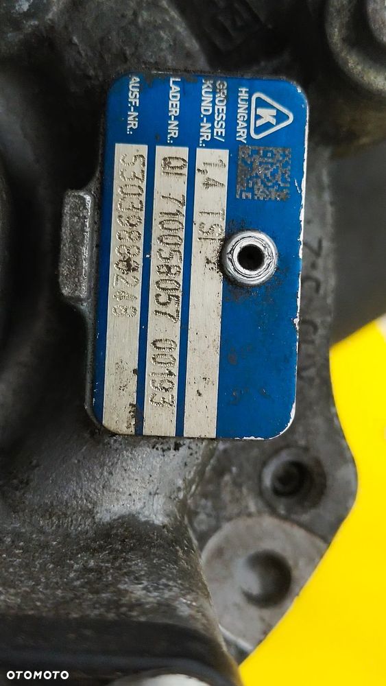 Turbosprężarka VW 53039700248 - 2