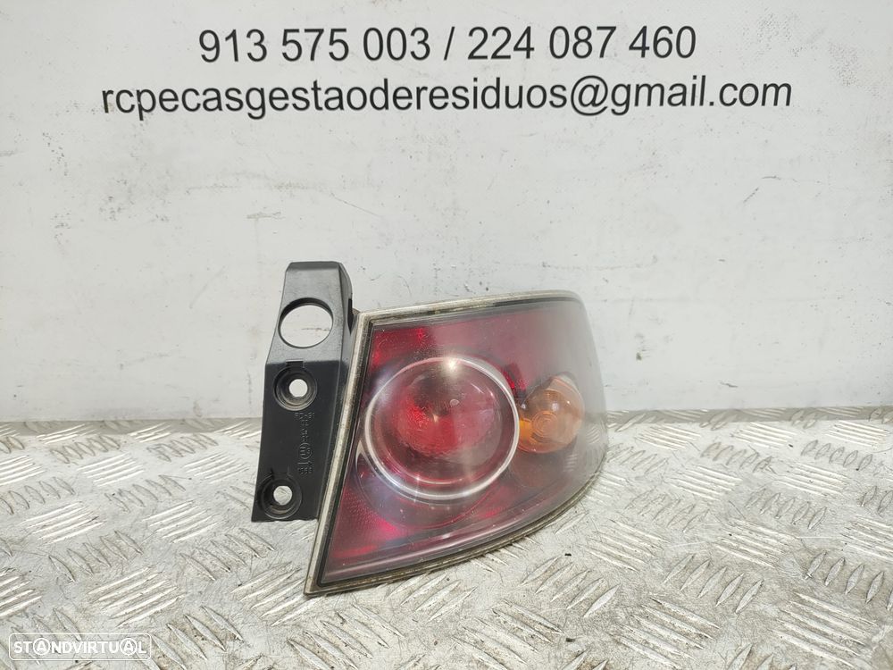 Farolins traseiros trás direito esquerdo originais Seat Ibiza 3 III 6L Pré Facelift de 2002 a 2006 - 13