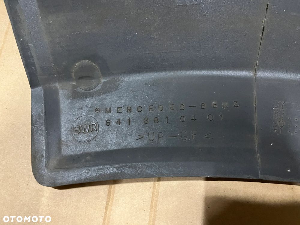 Błotnik, nadkole, wnęka na koło Mercedes SK LK MK A6418810401 - 3