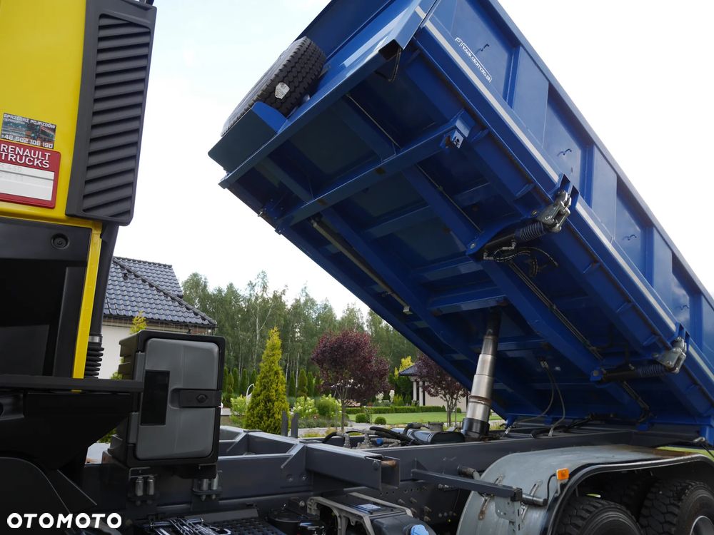 Renault KERAX K 460 30 TYŚ.KM JAK NOWY,3-STRONNA/ 6X4/HYDRO BURTA - 24