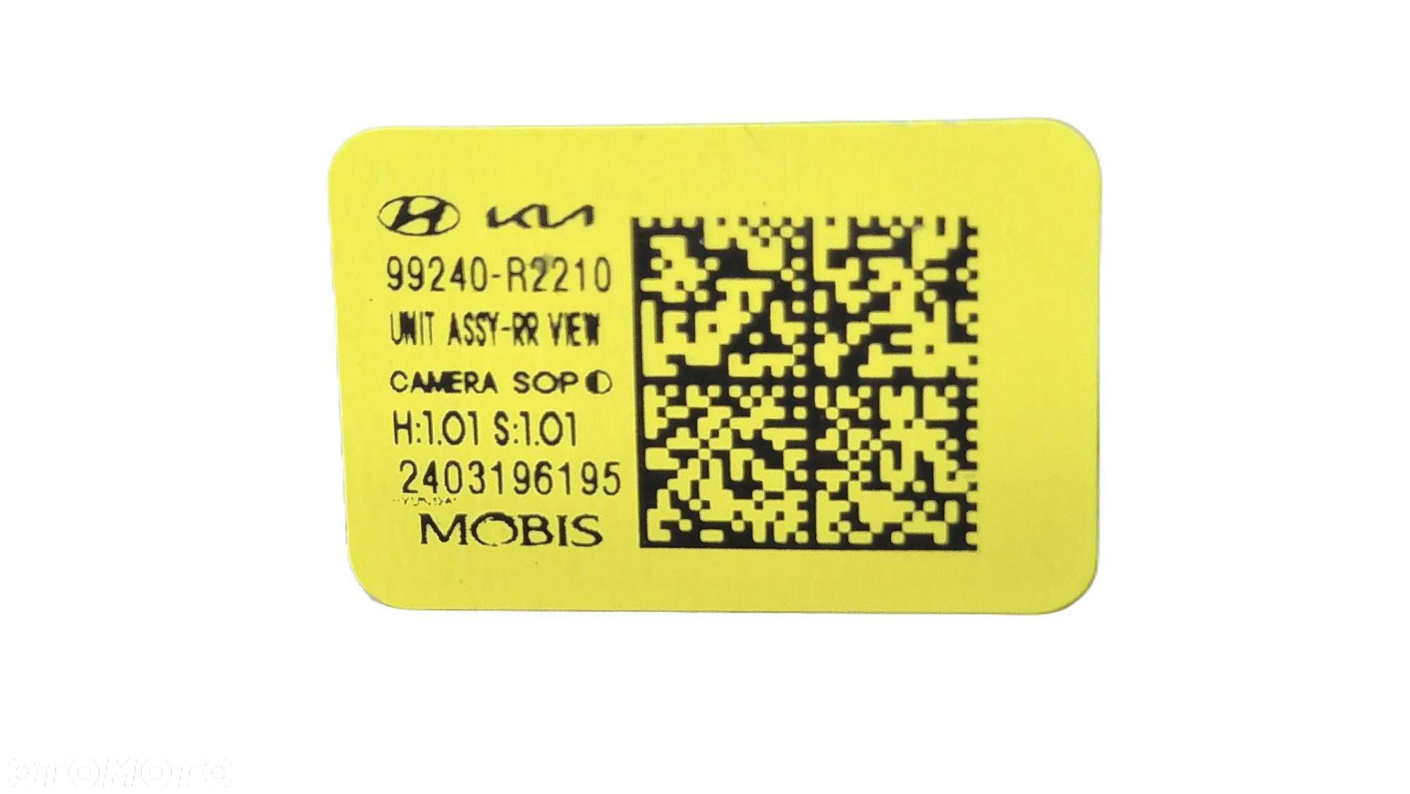 Kamera RR VIEW cofania parkowania TYŁ KIA Sportage V OE 99240-R2210 - 8