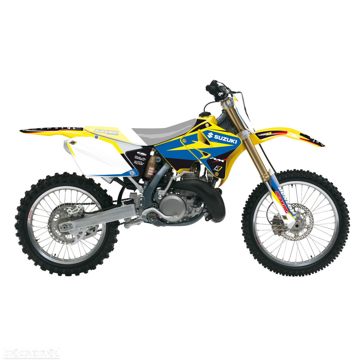 kit autocolantes blackbird dream 4 suzuki rm 125 / 250 - 1