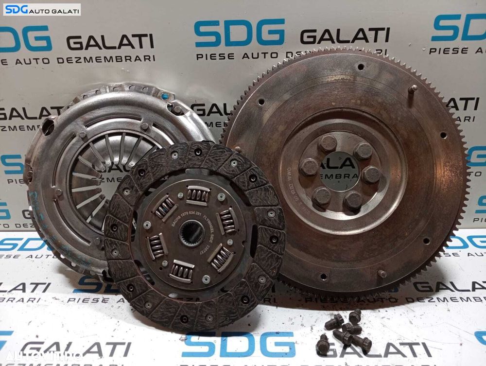 Kit Ambreiaj Volanta Masa Simpla Disc Placa Presiune Seat Ibiza 4 1.2 AZQ BZG 2002 - 2008 Cod 03D105271 3082000797 1878634291 [M7076] - 1