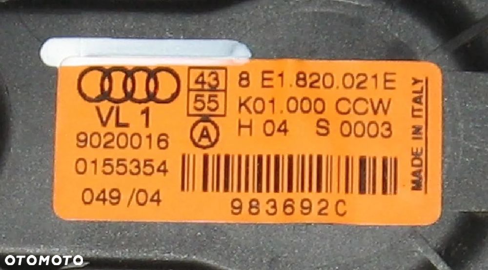 wentylator dmuchawa AUDI A4 B6 rezystor 8E1820021E nawiew klima - 4