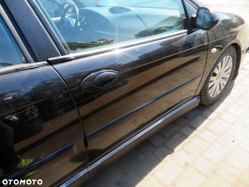 DRZWI PRZEDNIE PRAWE C5 II LIFT KOMBI EXLD  CZARNY OBSIDIEN CITROEN 2004-2007 - 2