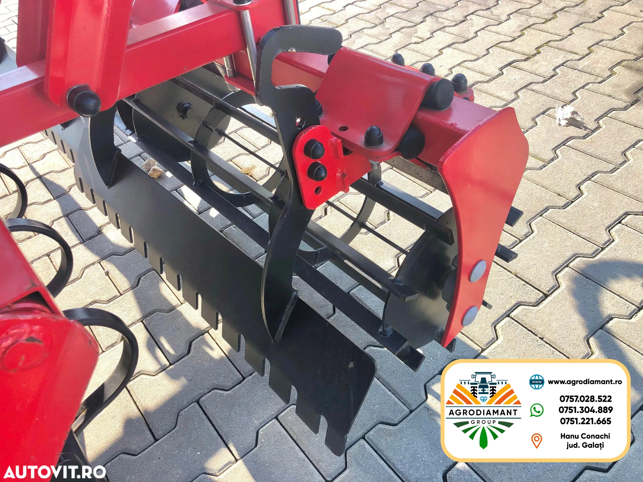 Awemak cultivator tractat full hidraulic 6.0m - 10