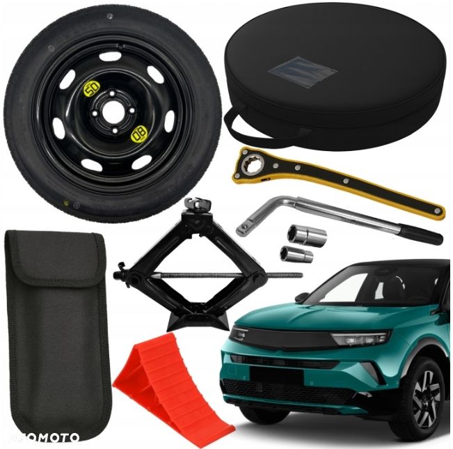 Koło dojazdowe do OPEL MOKKA II B MOKKA-e (2020-obecnie) 125/85R16 + ZESTAW - 1
