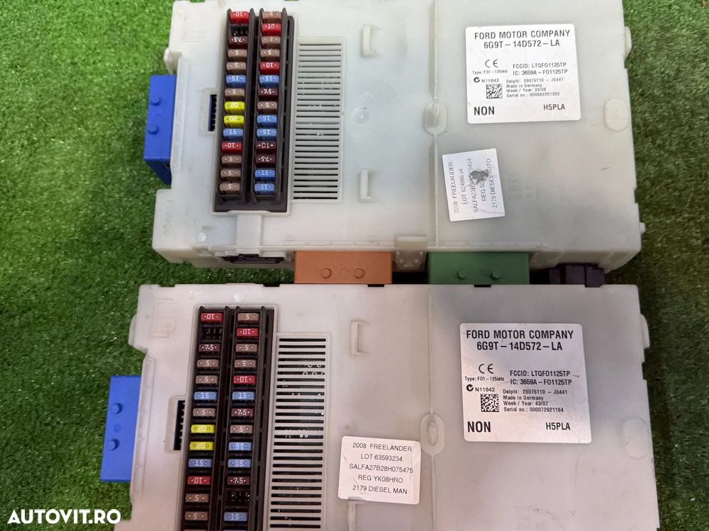 TABLOU PANOU SIGURANTE (2 BUC.) LAND ROVER FREELANDER 2 2.2 DIESEL 2008 COD OEM 6G9T-14D572-LA 3659AF01125TP 6G9T14D572LA 2007-2011 - 6