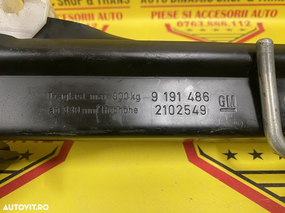 Cric auto original OEM GM Opel Insignia A Zafira A 2008-2014 9191486 - 6