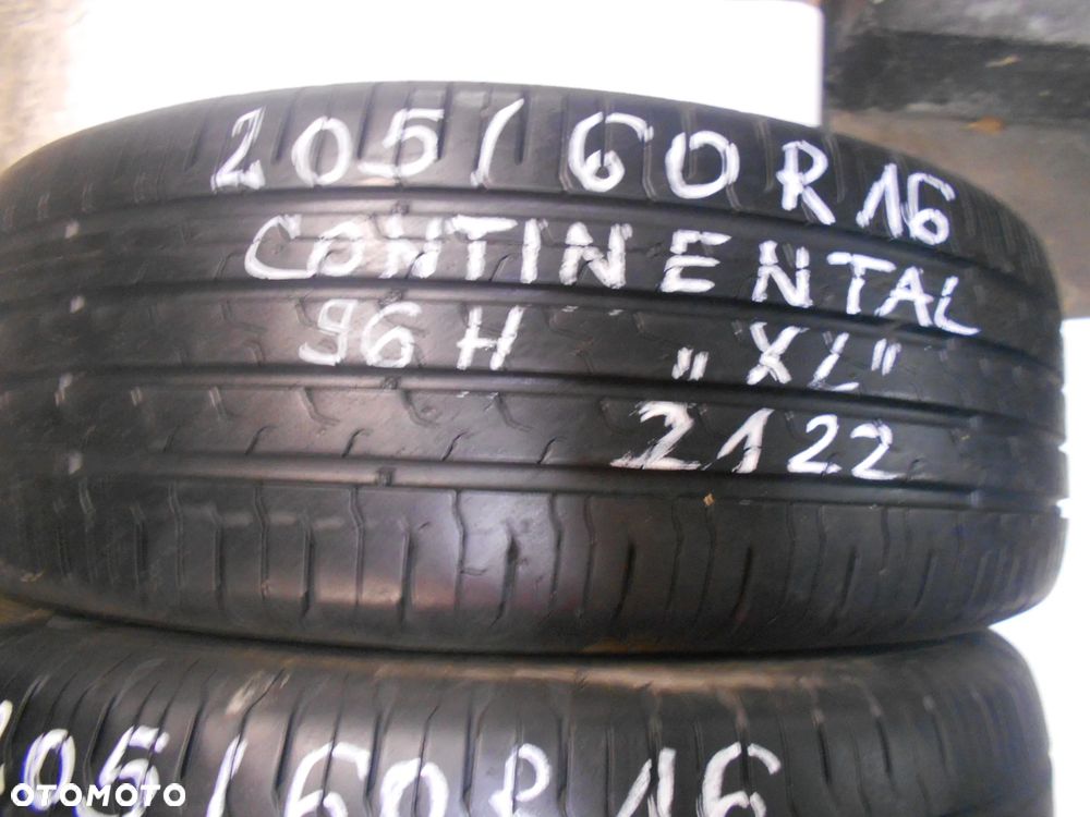 OPONY 205/60R16 CONTINENTAL ECO CONTACT 6 XL DOT 2122 7MM - 2