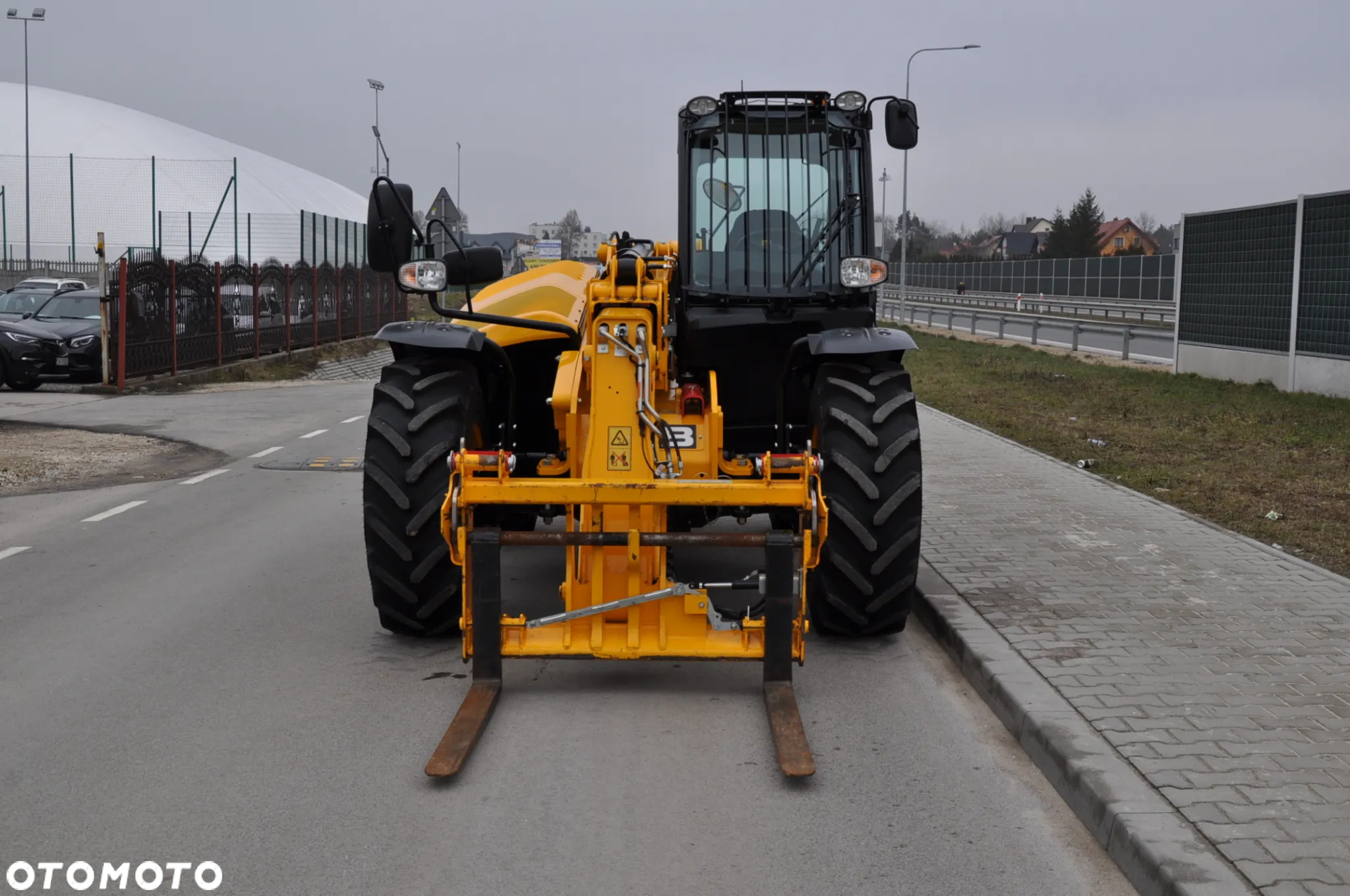 JCB 535-95 ŁADOWARKA TELESKOPOWA STAGE V 109 KM Mało MTG 572 Udźwig 3500 kg WYSOKOŚĆ ZAŁADUNKU 9,5 m Jak Nowa Klimatyzacja Widły do palet Szybkozłącze hydrauliczne - 31