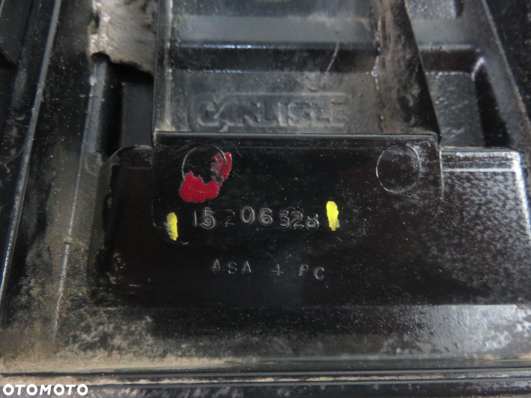 LISTWA LAMPY KRATKA SŁUPKA LEWA HUMMER H2 15206328 - 7