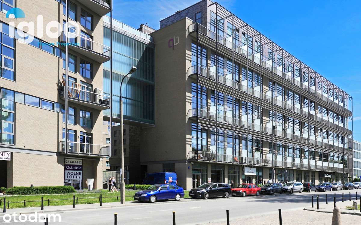 Elegancki dwupokojowy loft na Mokotowie
