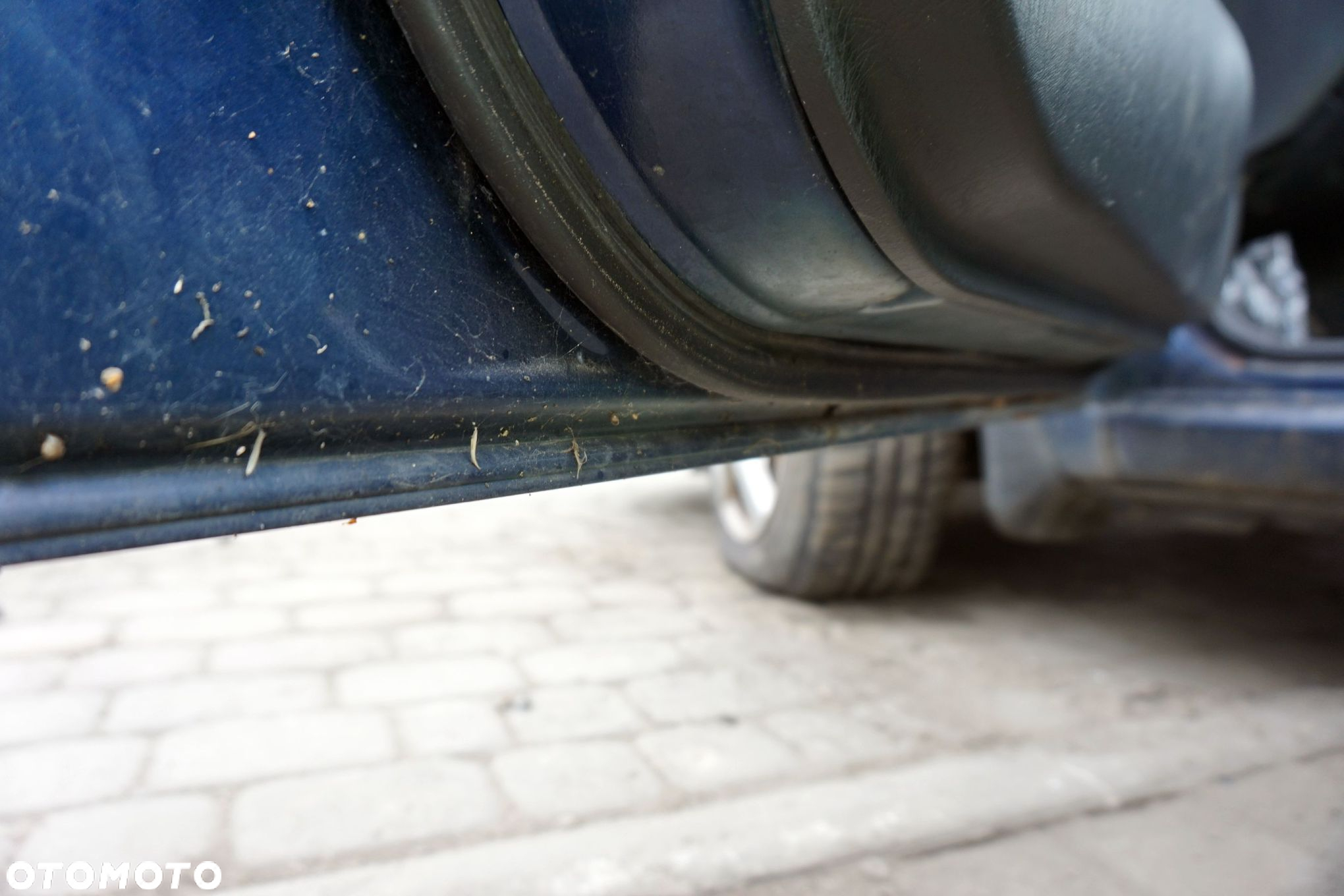 DRZWI PRZEDNIE LEWE COROLLA E12 LIFT 5D HB 8P4  GRANATOWY TOYOTA 2004-2007 - 8