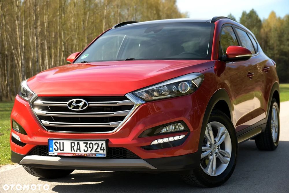 Hyundai Tucson blue 1.7 CRDi 2WD DCT Premium
