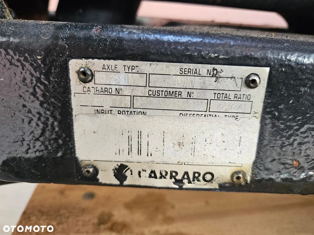 Most napędowy Carraro 142119 20.25SI - 8