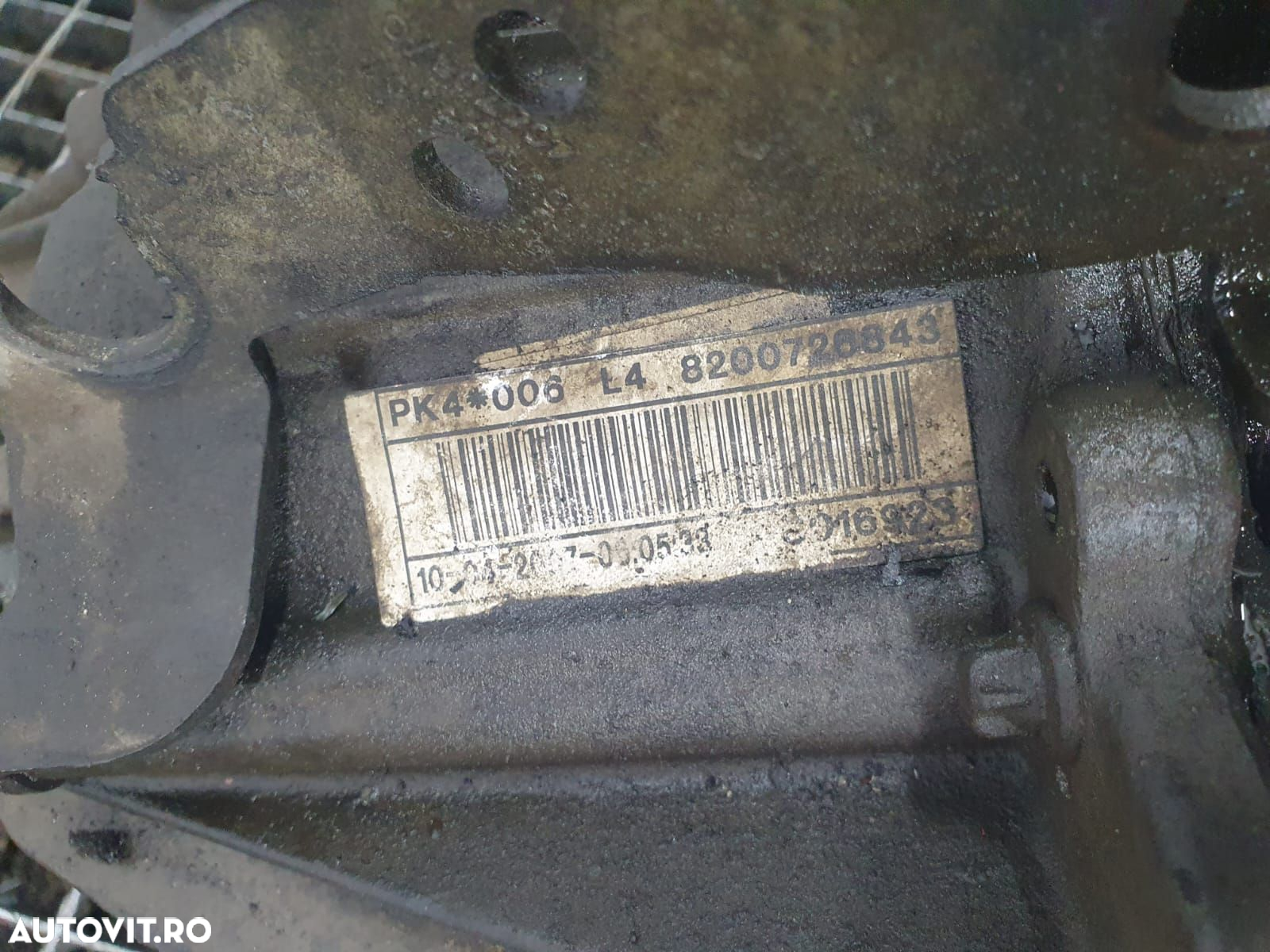 Cutie de viteze manuala 6 trepte 2.0 dci Pk4 006 Renault Scenic 2 (fa - 3