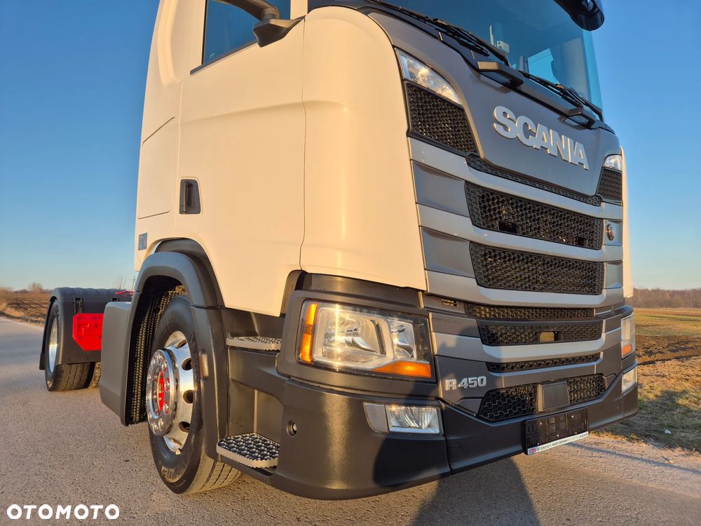 Scania R450 NAUKA JAZDY RETARDER  STANDARD 7300kg / DOBRA POD WYWROTKĘ / KLIMA POSTOJOWA z Niemiec HYDRAULIKA - 4