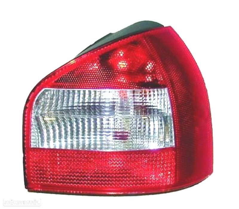 FAROLIN DIR AUDI A3 8L 00-03 VERMELHO BRANCO - 1